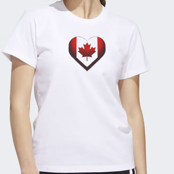 Retro Love Canada Heart Shirt