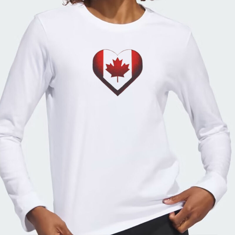 Retro Love Canada Heart Shirt