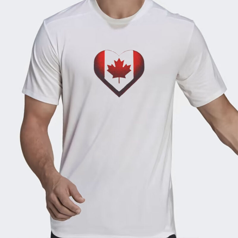 Retro Love Canada Heart Shirt