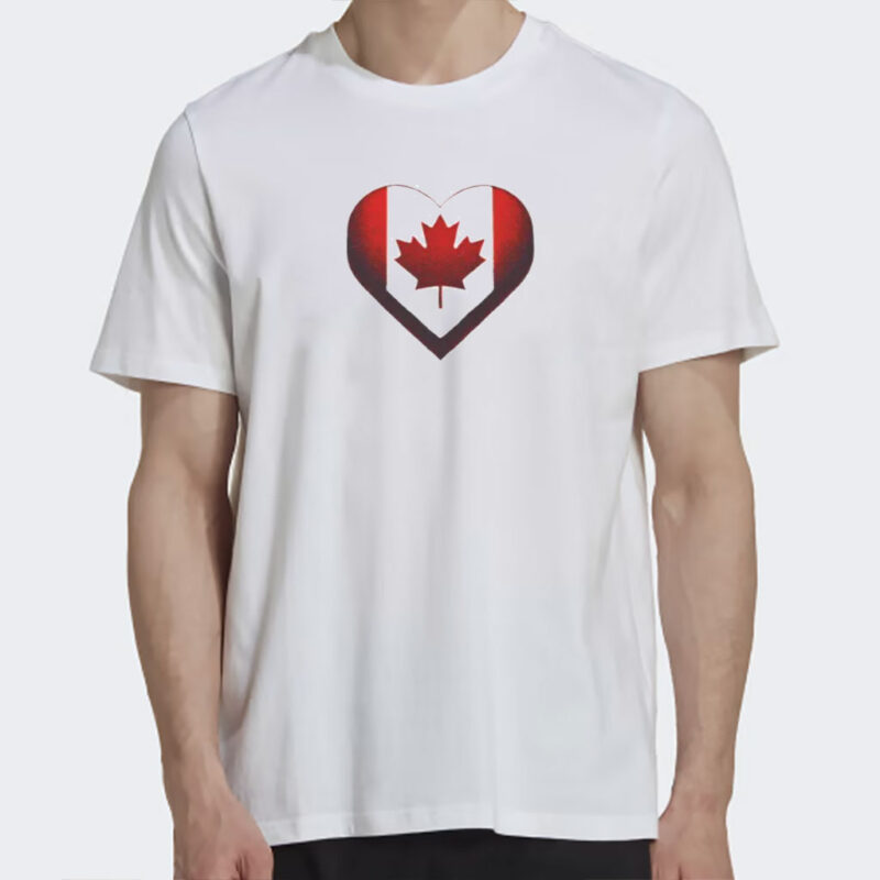 Retro Love Canada Heart Shirt
