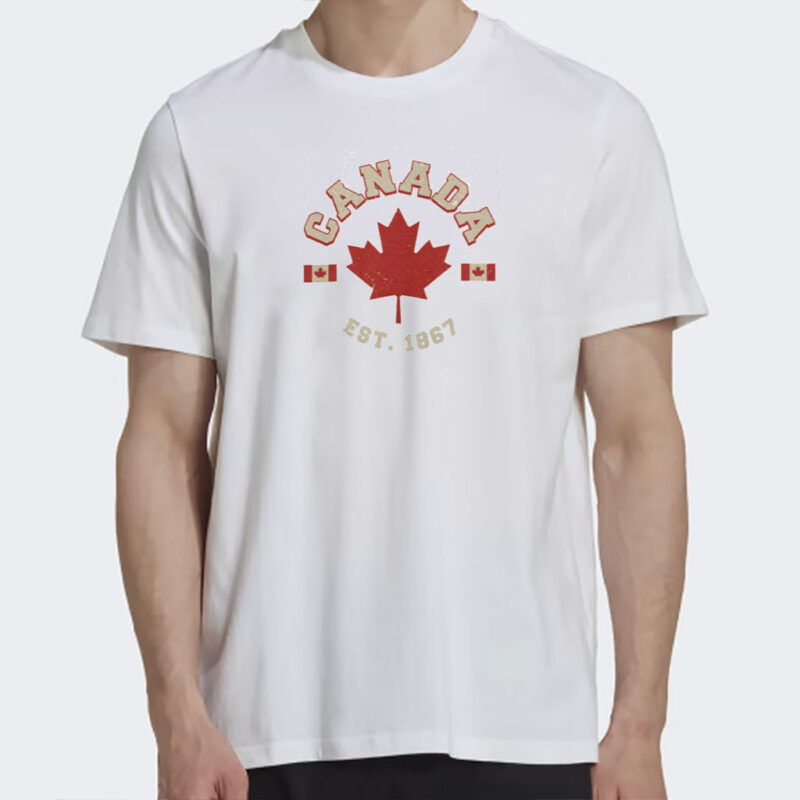 Vintage Canada T-Shirt, Retro Maple Leaf Graphic Shirt