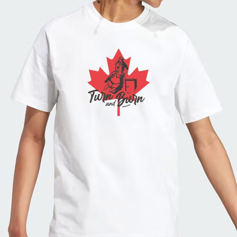 Youth Ladies Barrel Racing Horse T-Shirt