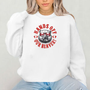 Canada Beaver, Hands Off Our Beaver Tee, Funny Canadian Pride TShirt