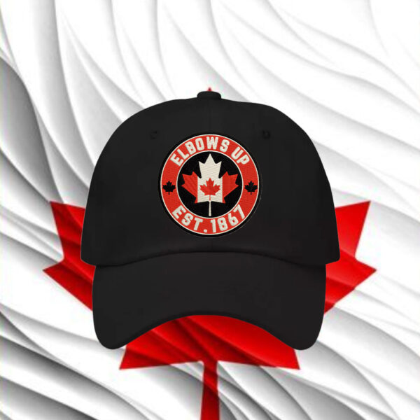 Canada Elbows Up- Anti Fascism Canadian Hat