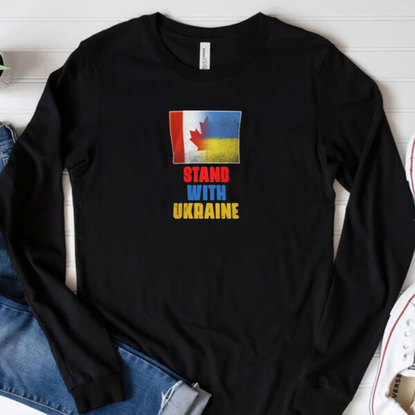 Canada Stand With Ukraine T-Shirt