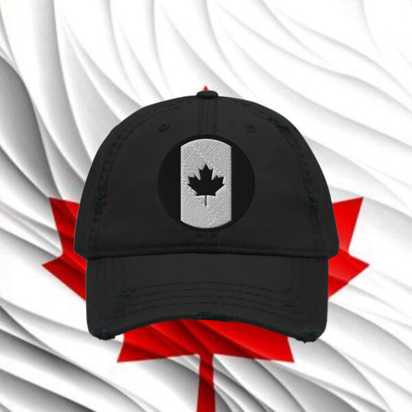 Canadian Flag Embroidered Hats