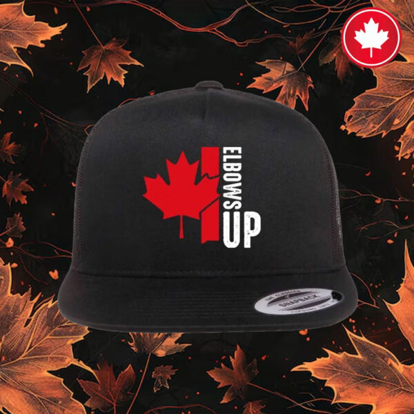 Canadian Hockey Culture, Elbows Up Canada Hat
