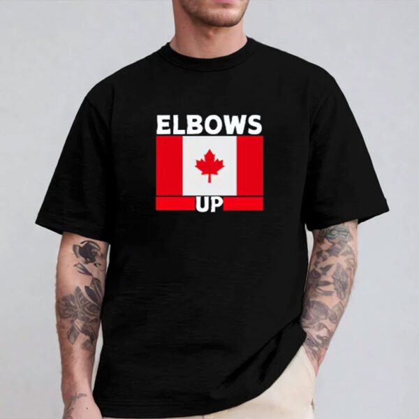 Elbows Up Anti-Tariff, Canada Strong Shirt