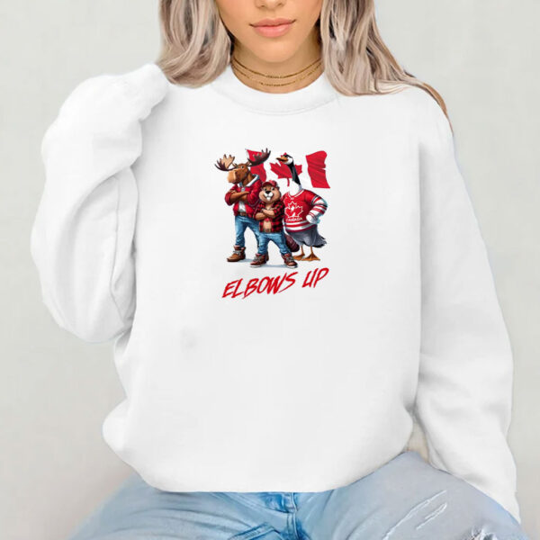 Elbows Up Canada Animal Shirt