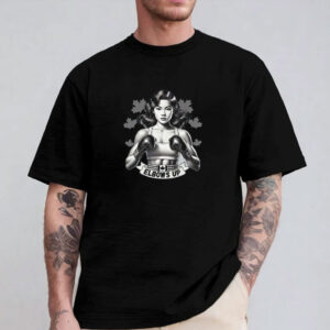 Elbows Up Canada Vintage Female Boxer Shirt