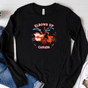 Elbows up, Canada City Gift, Canada T-Shirt