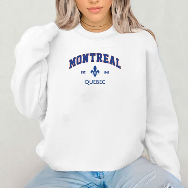 Montreal Quebec, Fleur de Lys Canada Shirt