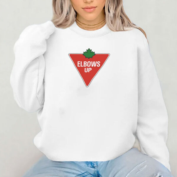 NEW Elbows Up Canadian Tire Shirt