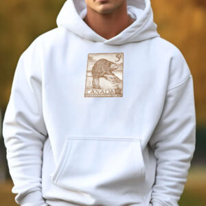 Vintage Canadian Stamp Beaver Unisex T-Shirt