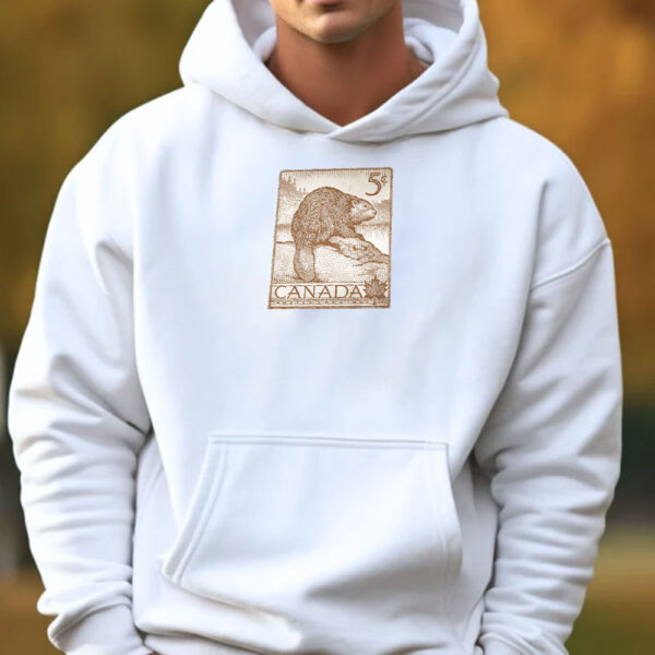 Vintage Canadian Stamp Beaver Unisex T-Shirt