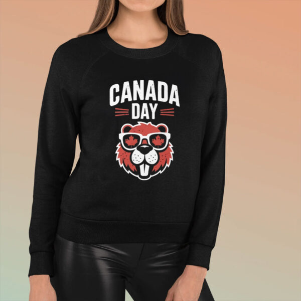 Canadian Beaver Symbol Flag Shirt