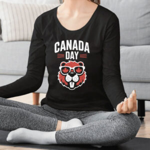 Canadian Beaver Symbol Flag Shirt