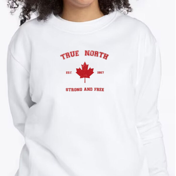 True North Strong And Free Vintage Shirt